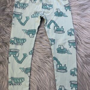 Kids Construction Print Leggings
